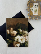Ivory Floral Vellum Jacket for Wedding, Fine Art Wedding Invitation Wraps, Elegant Greenery