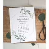 Greenery Wedding Invitation, Modern Wedding Invitation-Wedding Invitation Suite-Love of Creating Design Co.