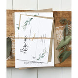 Modern Wedding Invitation, Rustic Chic-Wedding Invitation Suite-Love of Creating Design Co.