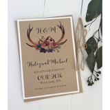 The Hunt is Over-Save the Date-Love of Creating Design Co.