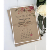 Rustic Boho Chic-Save the Date-Love of Creating Design Co.