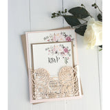 Elegant Blush Pink Roses-Wedding Invitation Suite-Love of Creating Design Co.