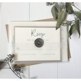Vintage Greenery Wedding Invitation, wax seal-Wedding Invitation Suite-Love of Creating Design Co.