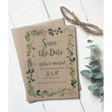 Modern Rustic Save the Date-Save the Date-Love of Creating Design Co.