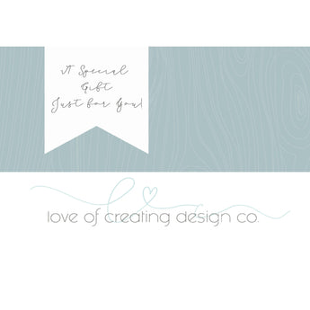 Gift Card-Love of Creating Design Co.