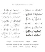 Greenery Rustic Wedding Invitation Suite Printable