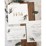 Elegant Garden wedding invitation