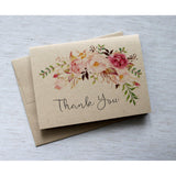 Boho Floral-Thank You-Love of Creating Design Co.