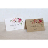 Boho Rustic Floral-Place Cards-Love of Creating Design Co.
