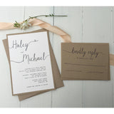 Simply Modern-Wedding Invitation Suite-Love of Creating Design Co.