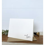 With Love Card