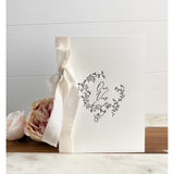 Letterpress Vow Booklet