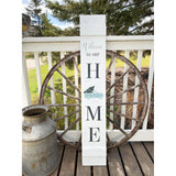 Welcome to Our Home Christmas Holiday Wood Sign