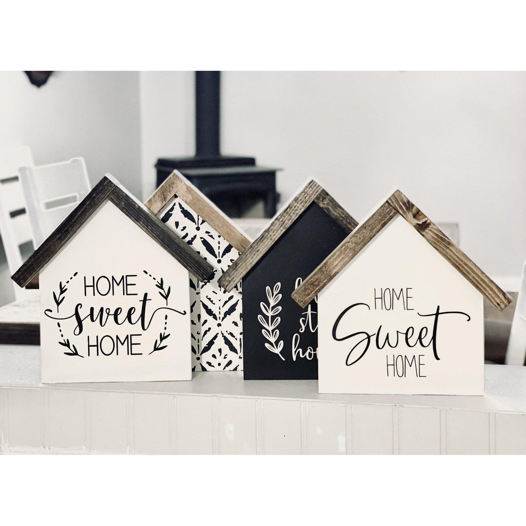 Home Sweet Home Shelf Sign - Cotton Willow Design Co.