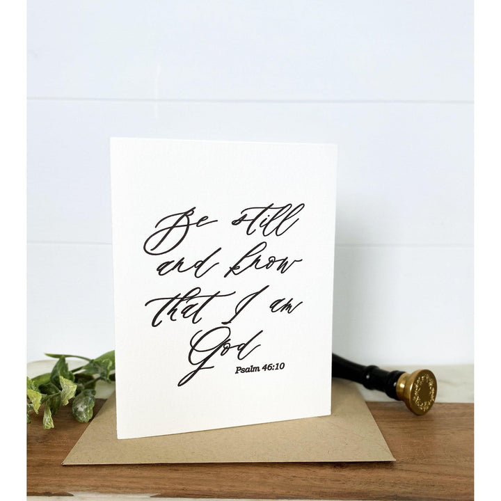 Be Still And Know | Greeting Card