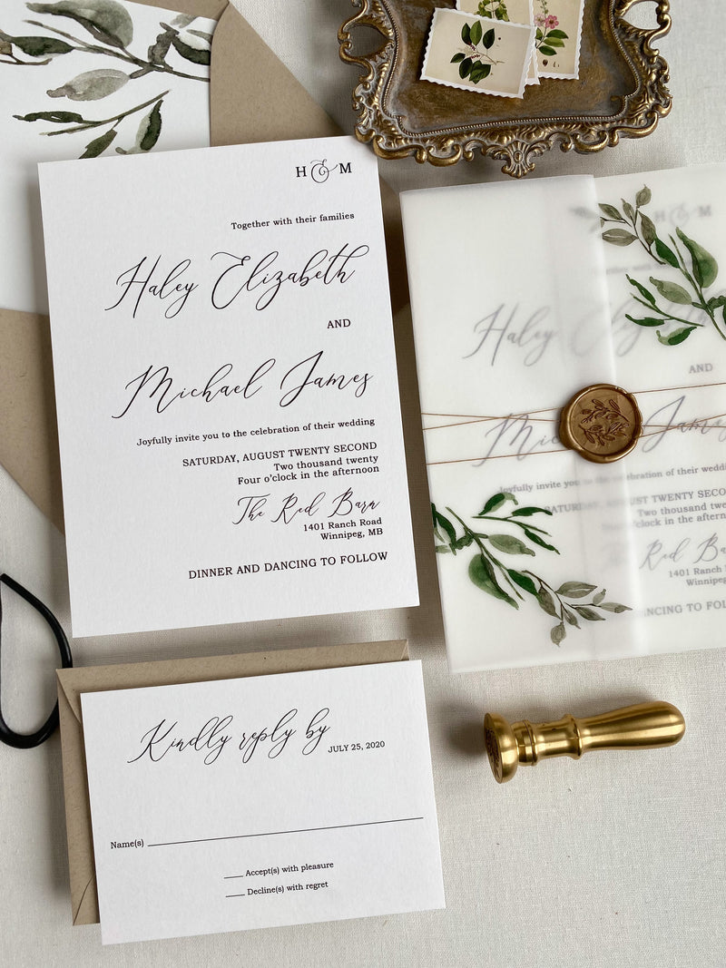 7 Things You Need to Know about Vellum Invitations For 2022 Wedding –  Stylish Wedd Blog