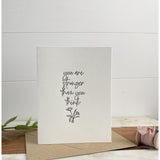 You are Stronger Than You Think | Greeting Card