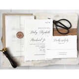 Modern Elegant Wedding Invitation