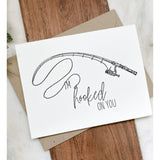 I'm Hooked on You | Greeting Card