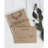 The Hunt is Over-Wedding Invitation Suite-Love of Creating Design Co.