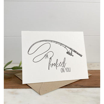 I'm Hooked on You | Greeting Card