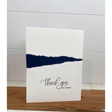 Thank You So Much Letterpress Greeting Card