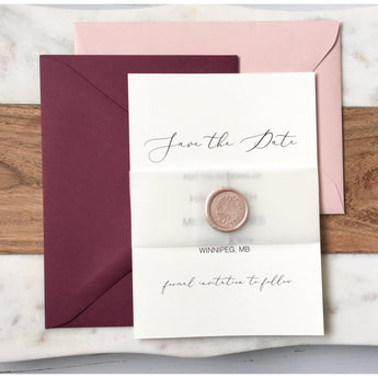 Modern Simple Save the Date