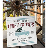 Rustic Christmas Holiday Wood Sign