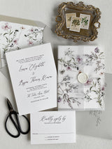 Wildflower Botanical Wedding Invitation