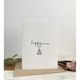 Happy Birthday Letterpress Greeting Card