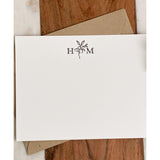 Modern Letterpress Personalized Stationery