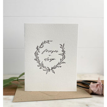 Forever & Always | Greeting Card