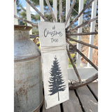 Oh Christmas Tree Holiday Wood Sign