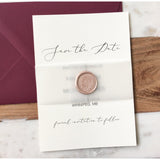 Modern Simple Save the Date