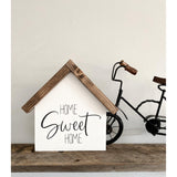 Home Sweet Home Shelf Sign