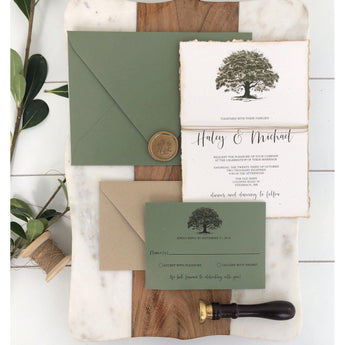 Rustic Wedding Invitation, Country Wedding