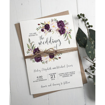wedding invitation