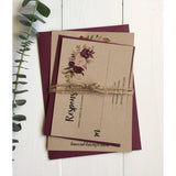 To Have and To Hold-Wedding Invitation Suite-Love of Creating Design Co.