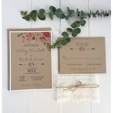 The Vanessa Suite | Lace-Wedding Invitation Suite-Love of Creating Design Co.