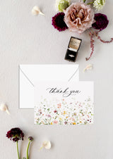 Wildflower Thank You Notes
